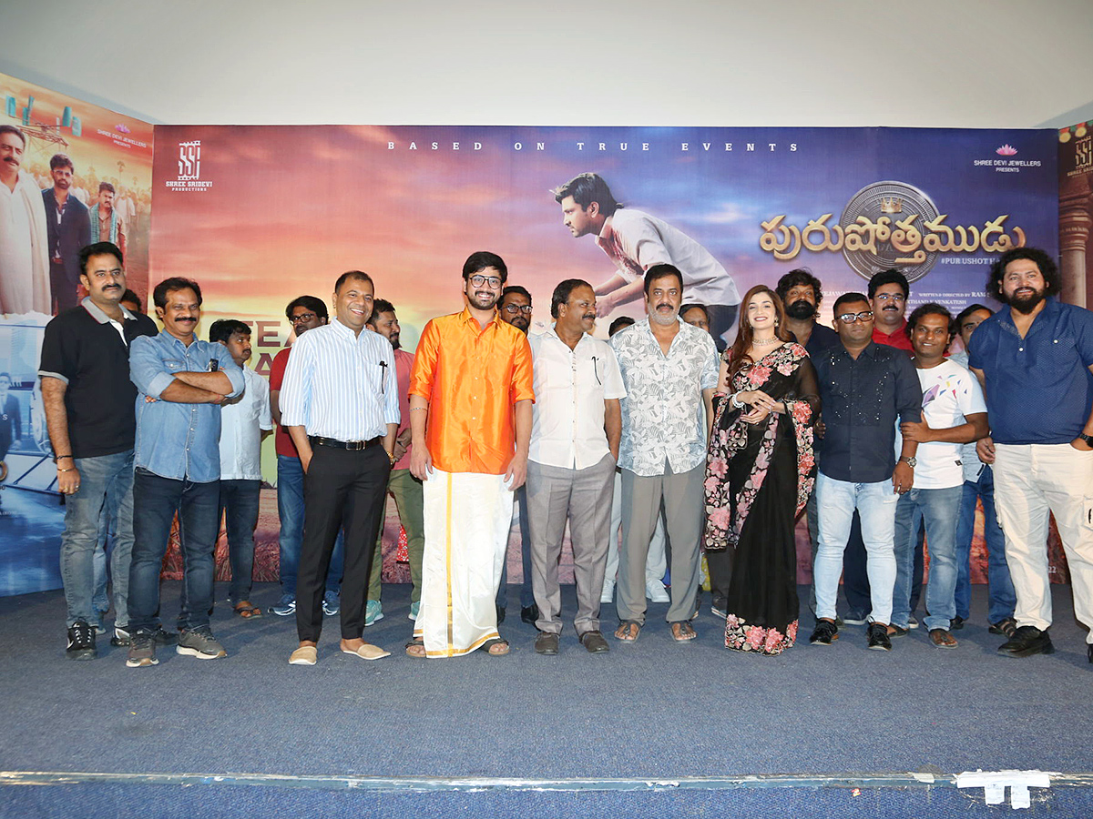 Raj Tarun's Purushothamudu Movie Teaser Launch Photos13