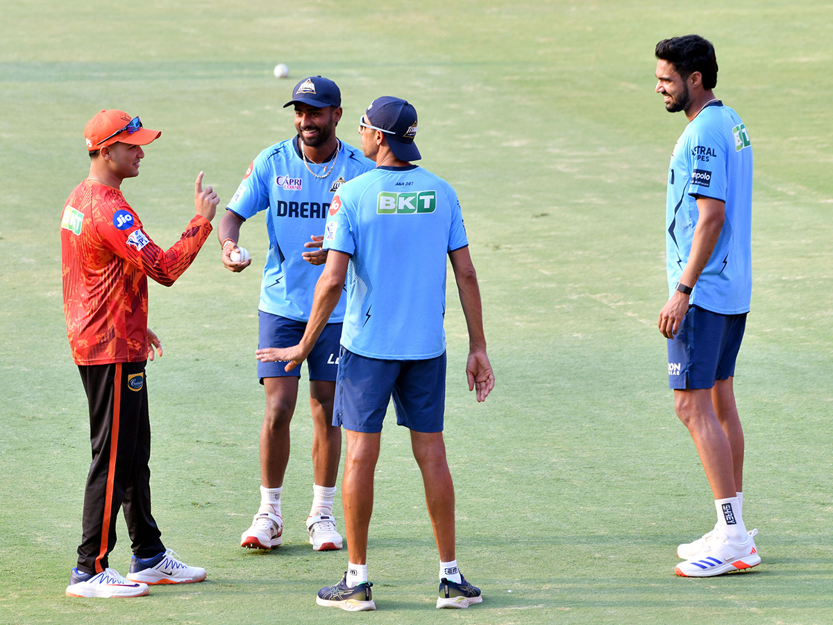 Special Photos: SRH And GT Players Net Practice At Uppal Stadium10