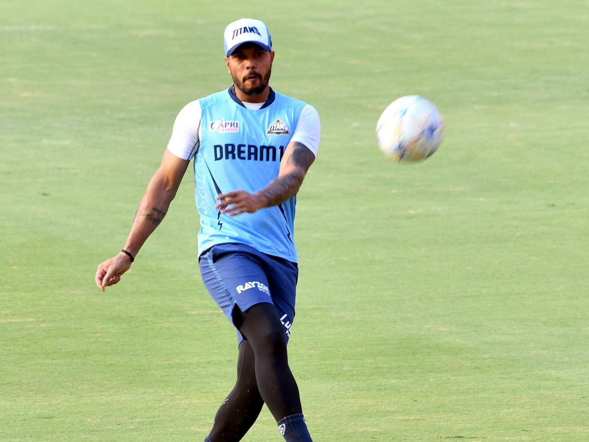 Special Photos: SRH And GT Players Net Practice At Uppal Stadium11