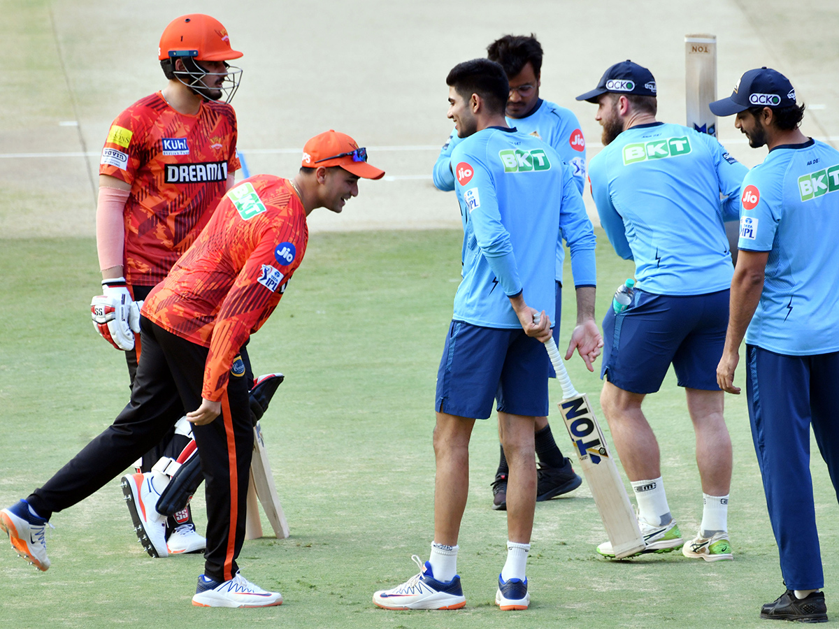 Special Photos: SRH And GT Players Net Practice At Uppal Stadium15