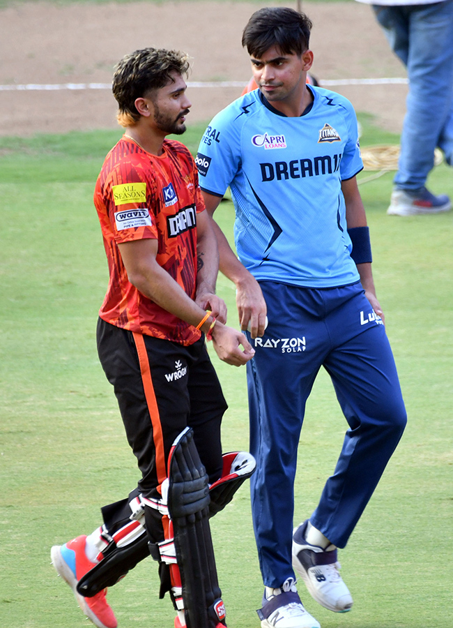 Special Photos: SRH And GT Players Net Practice At Uppal Stadium21