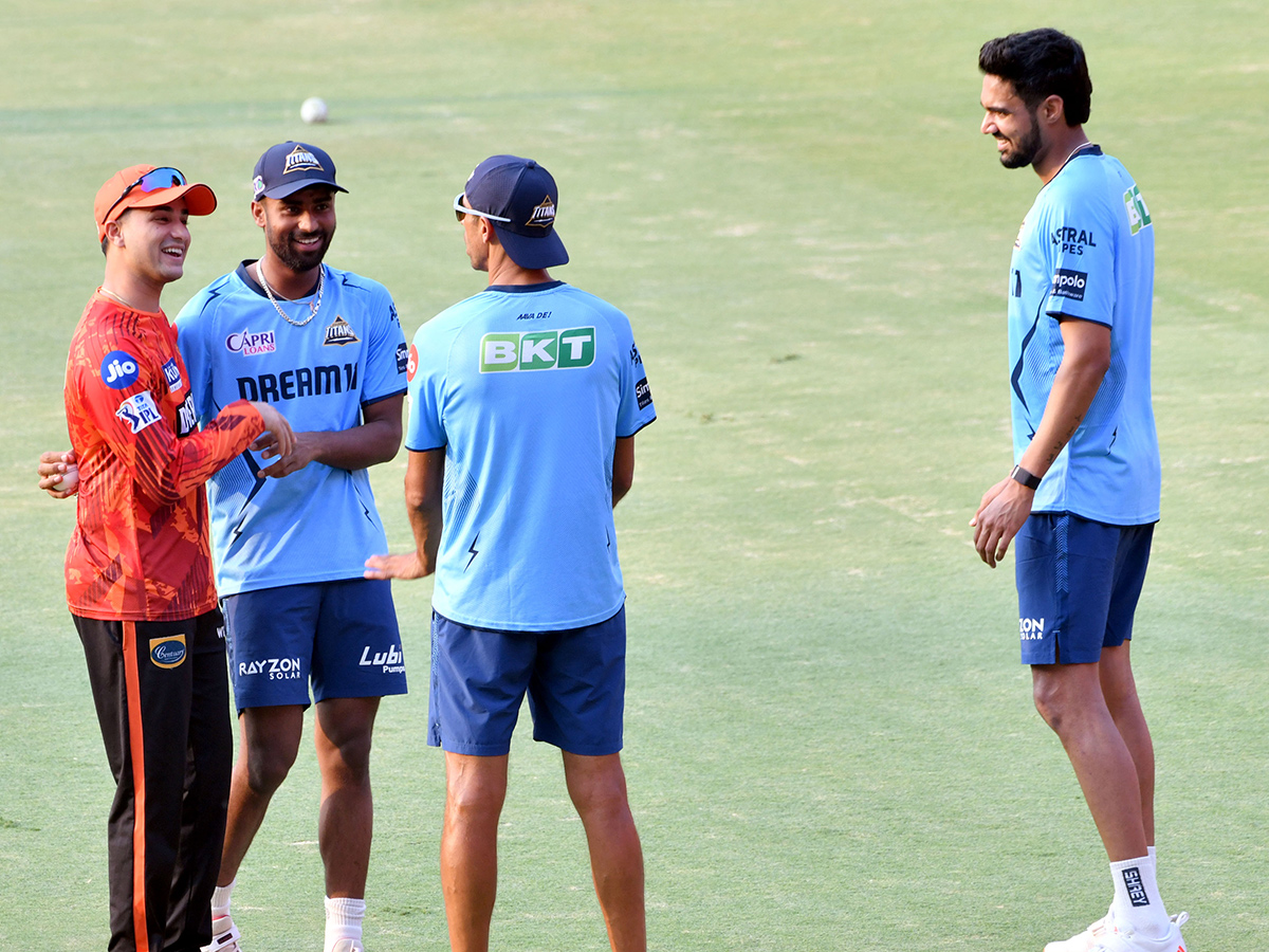 Special Photos: SRH And GT Players Net Practice At Uppal Stadium9