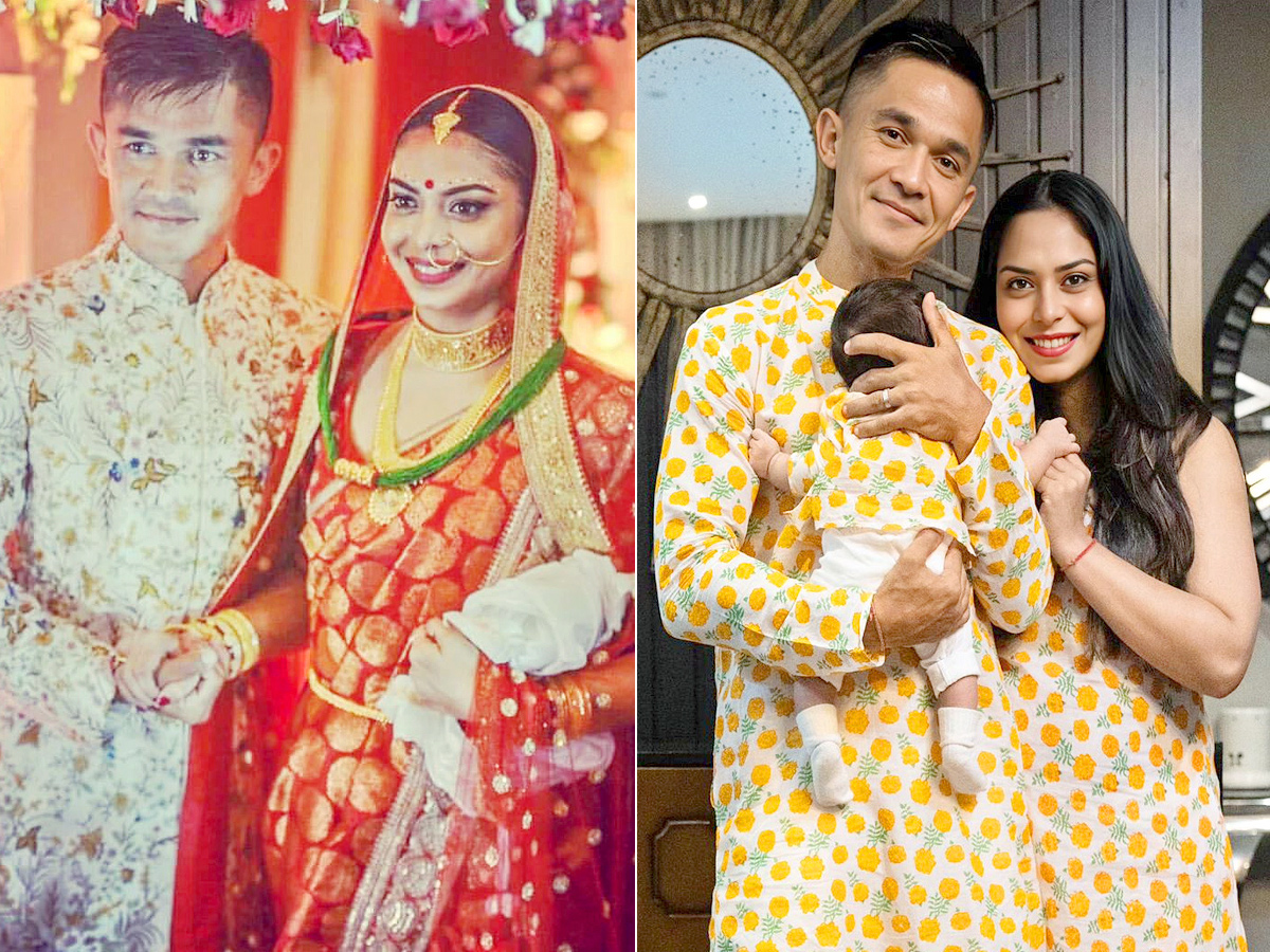 Sunil Chettri On How He Married His Coach Daughter Sonam Bhattacharya1