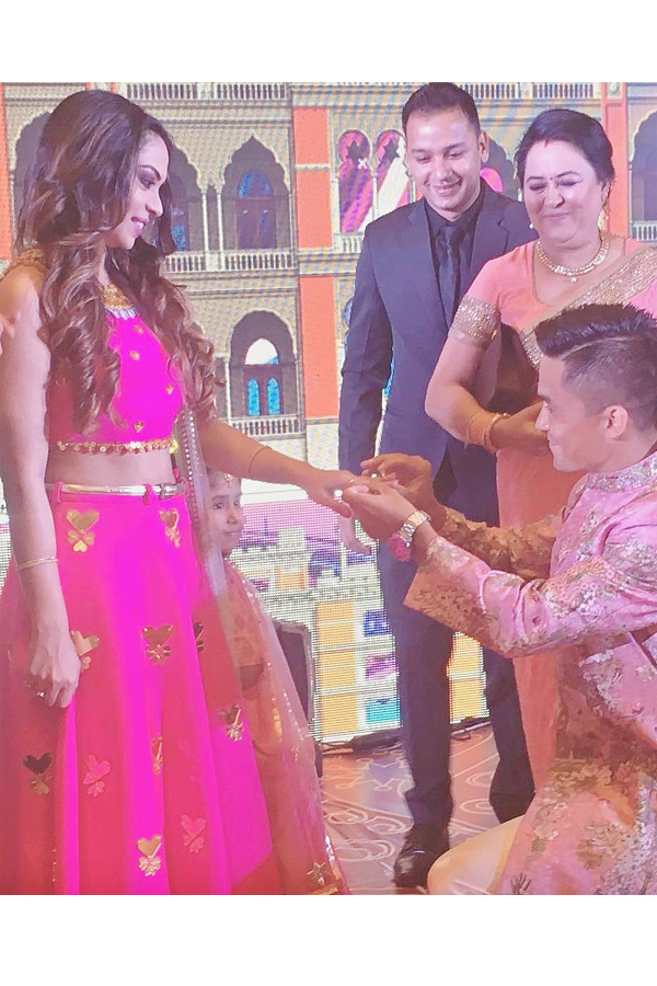 Sunil Chettri On How He Married His Coach Daughter Sonam Bhattacharya5