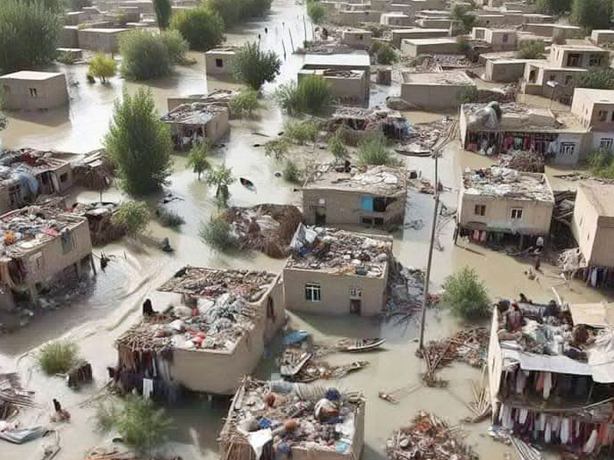 Houses Damaged After Heavy Rain Triggers Floods In Afghanistan Photos12