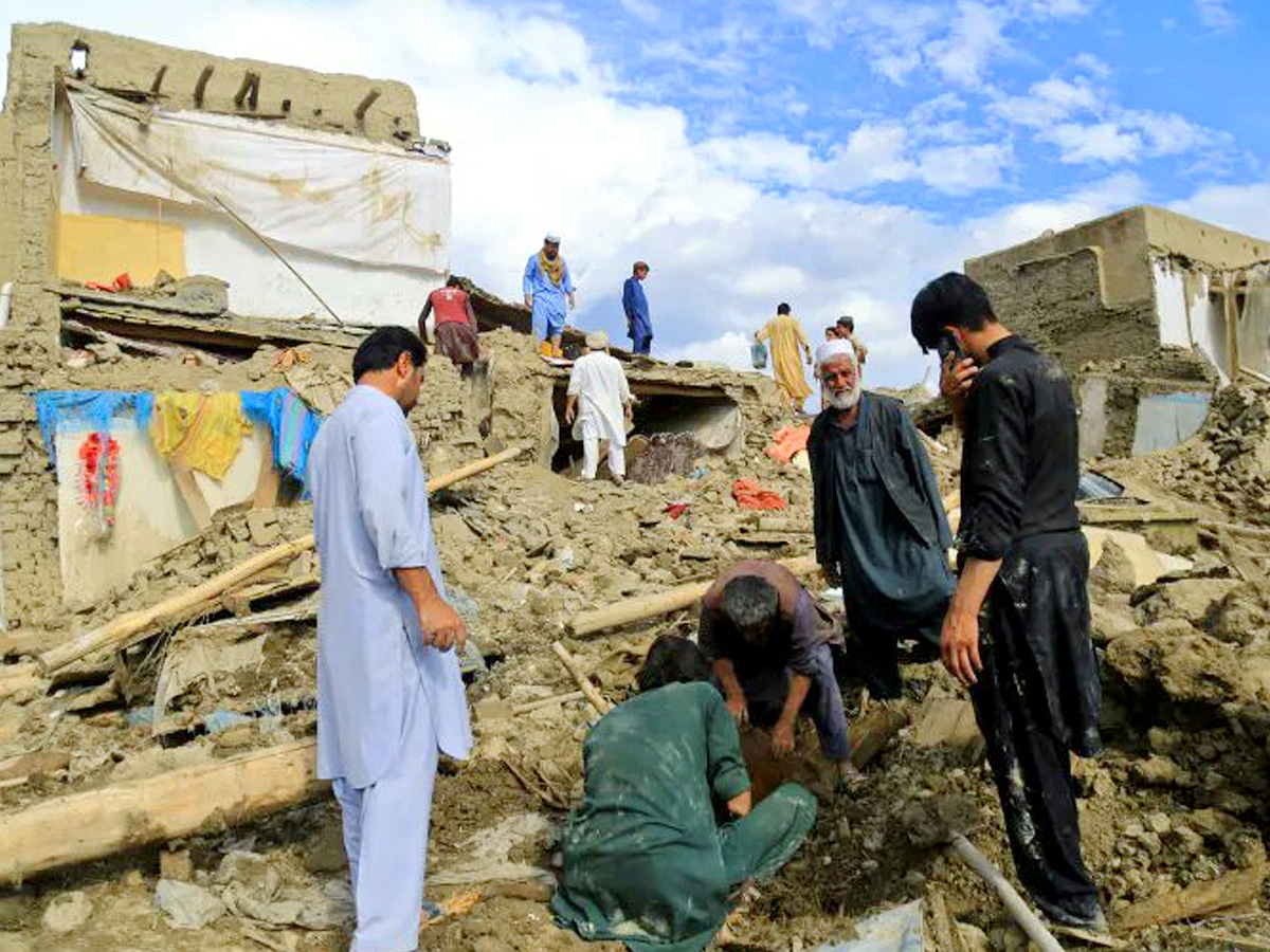 Houses Damaged After Heavy Rain Triggers Floods In Afghanistan Photos35