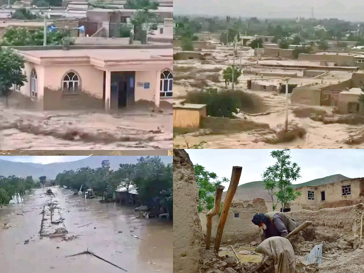 Houses Damaged After Heavy Rain Triggers Floods In Afghanistan Photos2