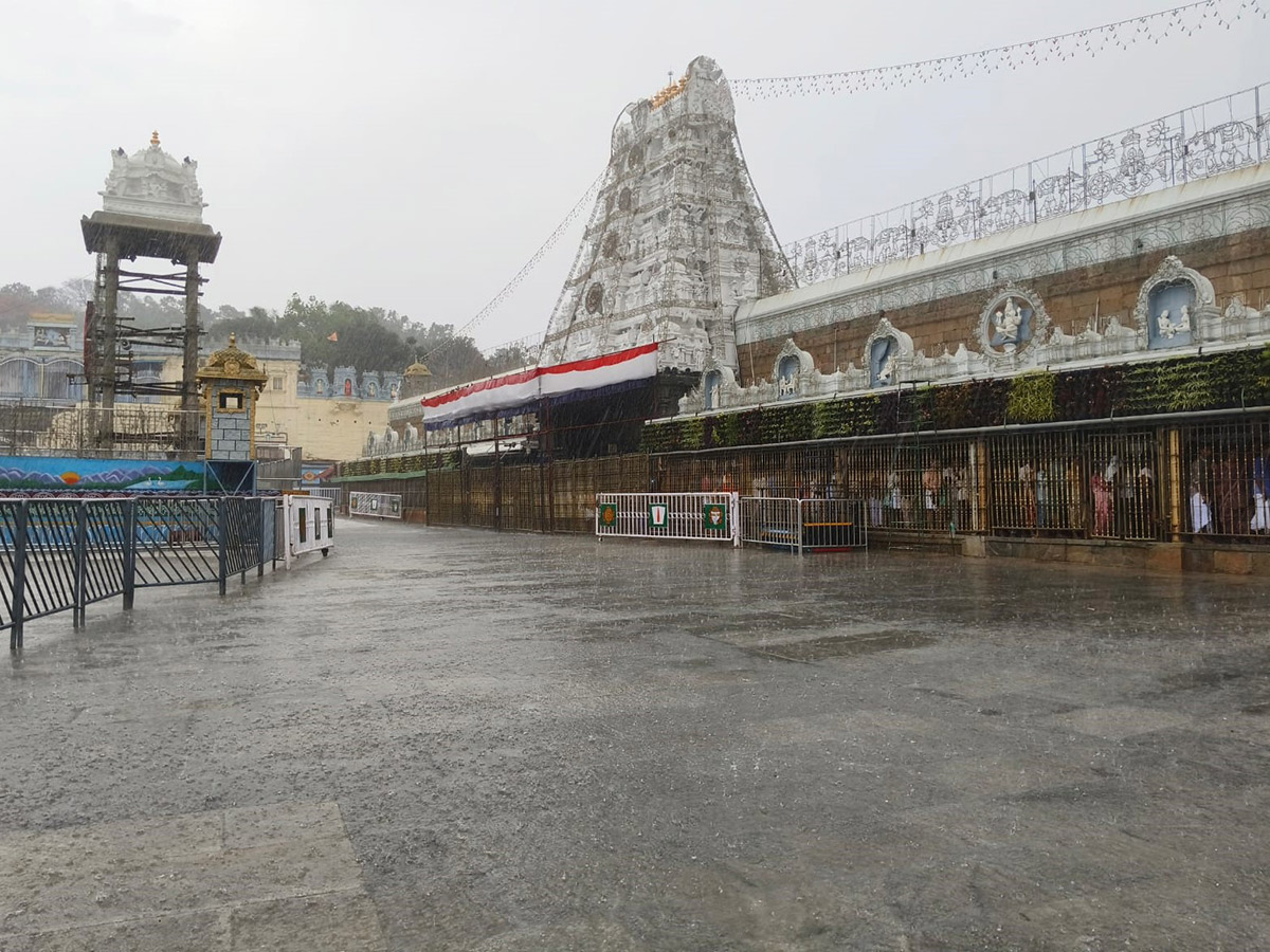 Huge Rush At Tirumala Temple, See Photos15