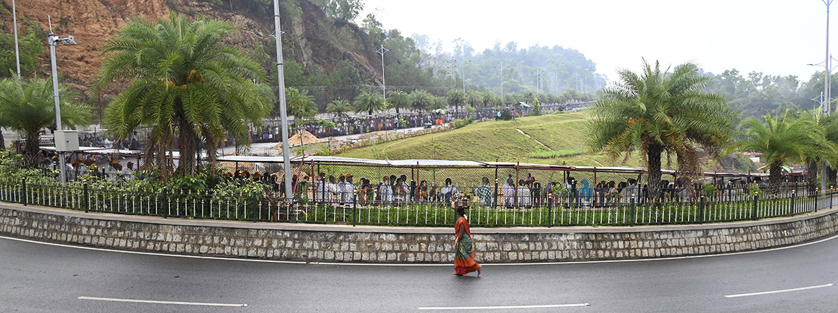 Huge Rush At Tirumala Temple, See Photos17