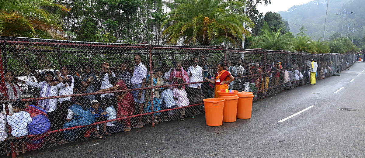 Huge Rush At Tirumala Temple, See Photos4