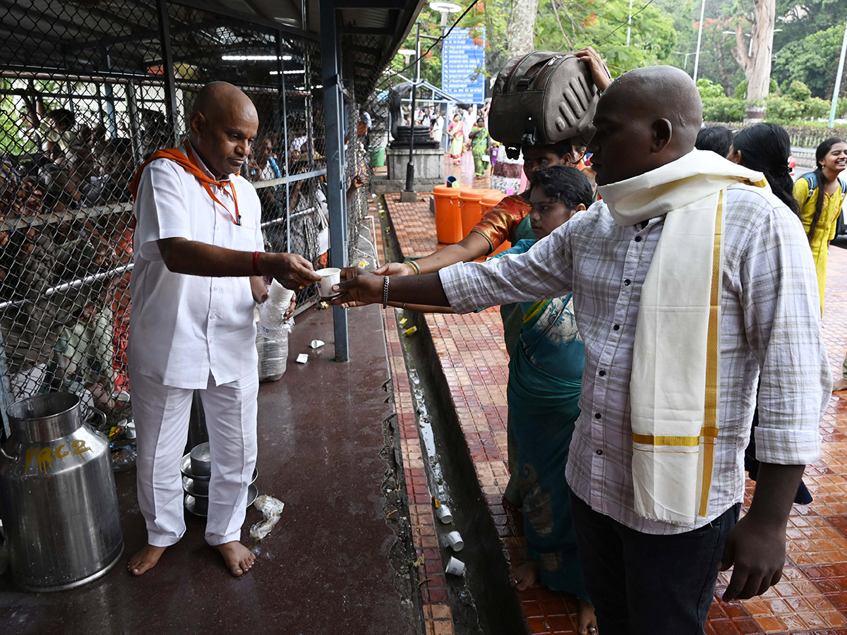 Huge Rush At Tirumala Temple, See Photos6