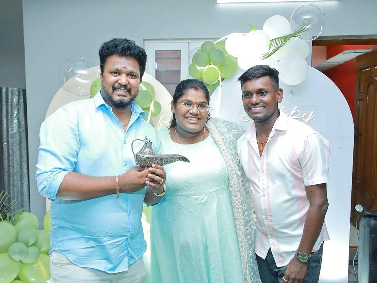 Robo Shankar daughters birthday celebration Photos7