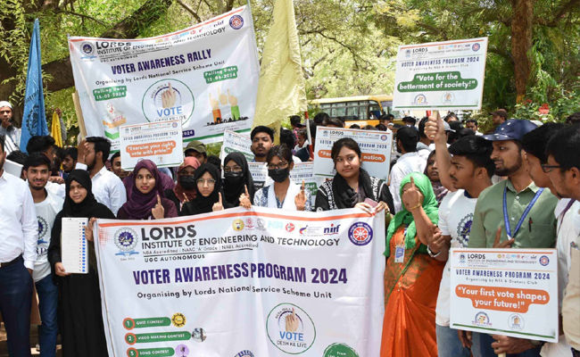 My First vote Voters Awareness Drive An initiative By Students Photos4