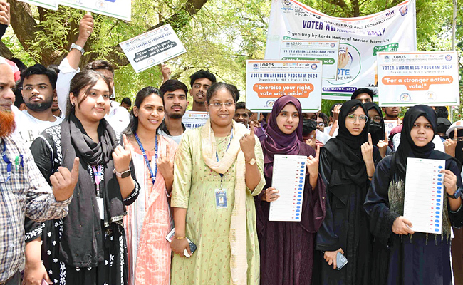 My First vote Voters Awareness Drive An initiative By Students Photos5