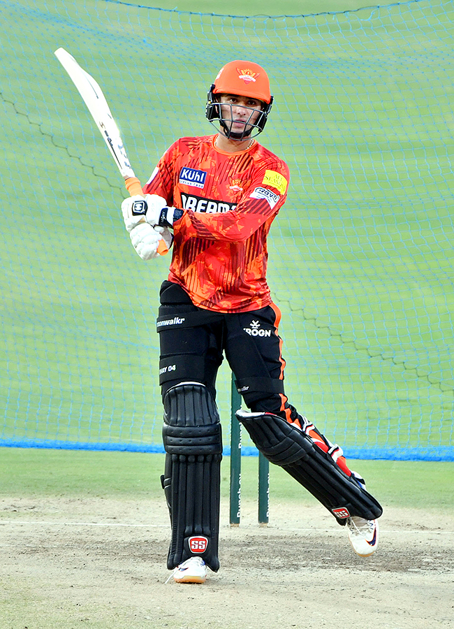 SRH and RR Players Practice Session At Uppal Stadium Special Photos10