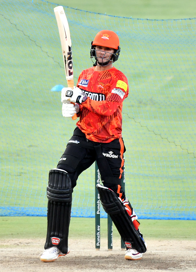 SRH and RR Players Practice Session At Uppal Stadium Special Photos12