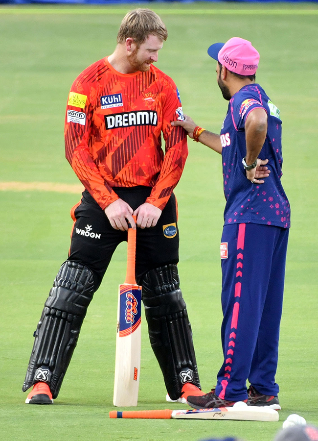 SRH and RR Players Practice Session At Uppal Stadium Special Photos13