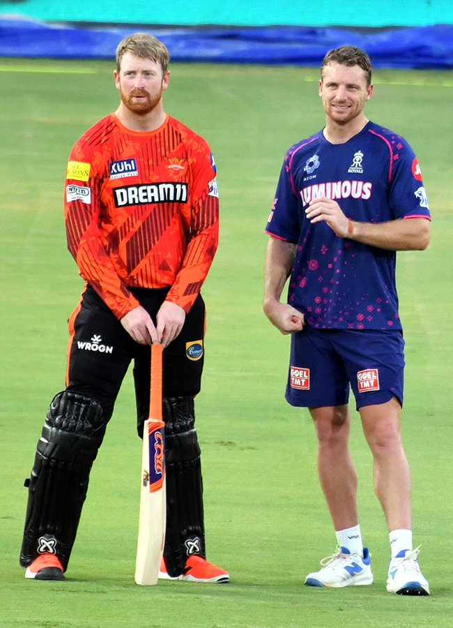 SRH and RR Players Practice Session At Uppal Stadium Special Photos19