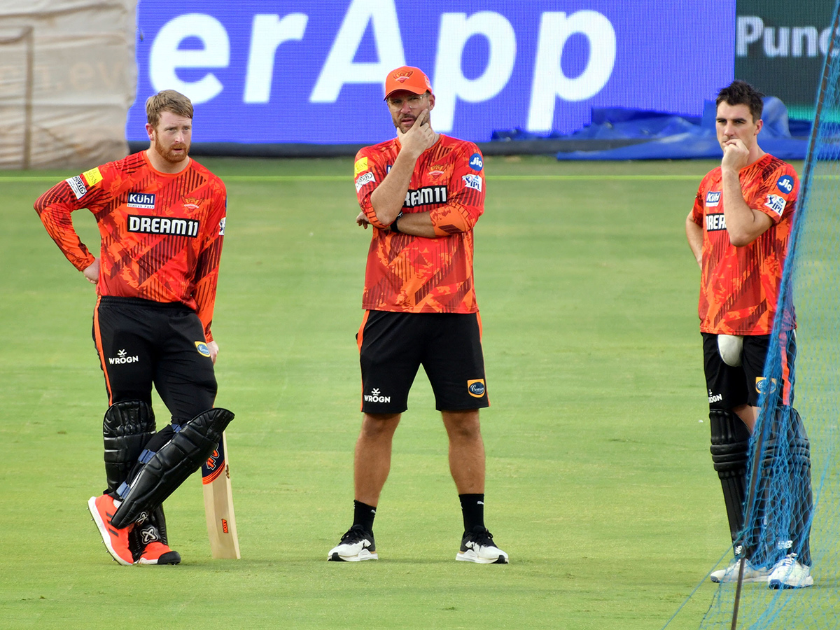 SRH and RR Players Practice Session At Uppal Stadium Special Photos22