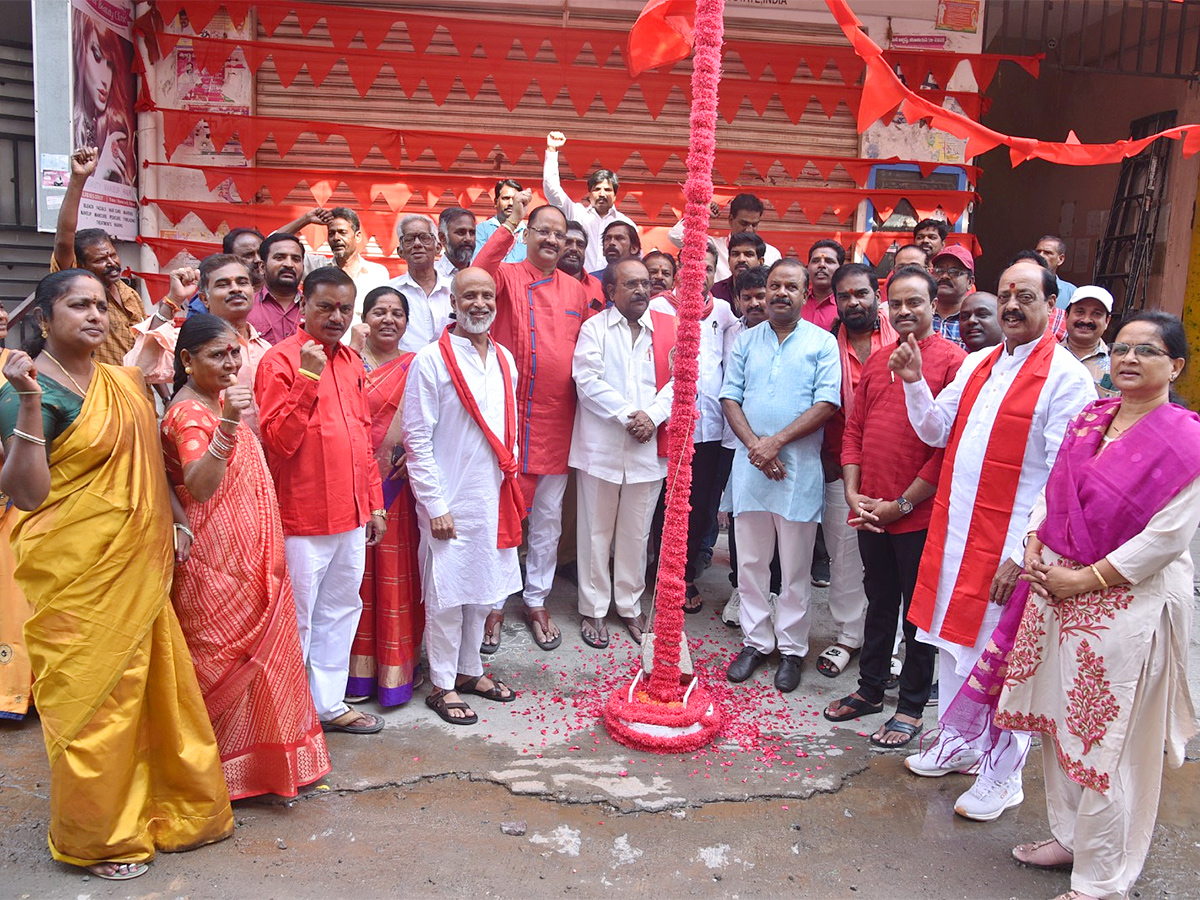 May Day Celebrations At Film Federation Office Hyderabad: Photos5