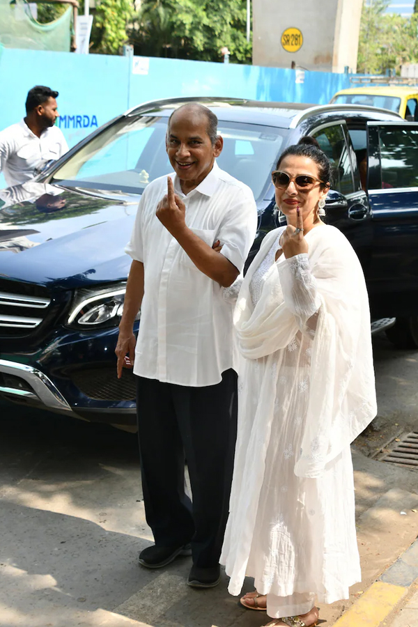 Lok Sabha Elections 2024 Celebrities Cast Their Votes In Mumbai Photos Viral16