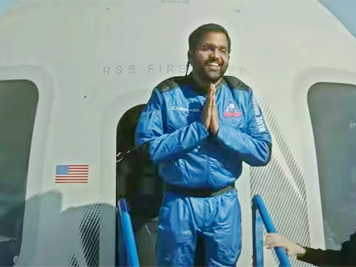 Blue Origin : Gopichand Thotakura becomes first Indian space tourist11