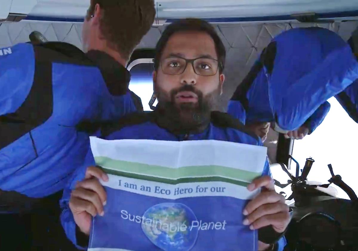 Blue Origin : Gopichand Thotakura becomes first Indian space tourist13