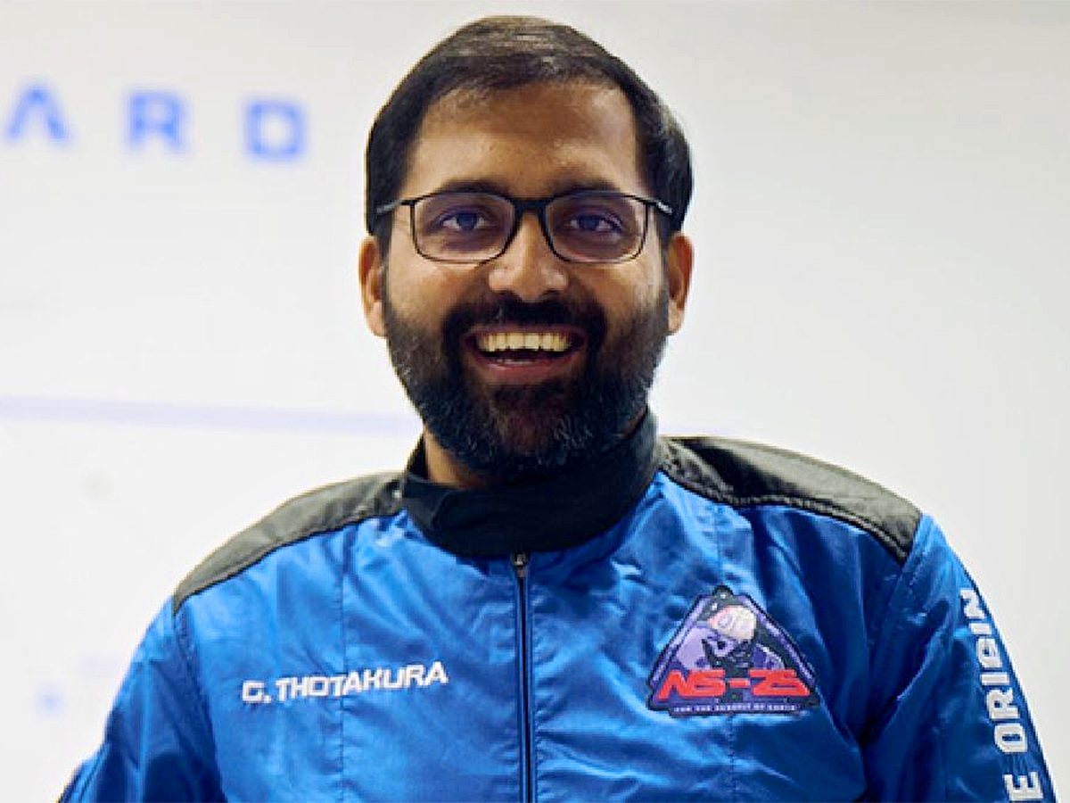 Blue Origin : Gopichand Thotakura becomes first Indian space tourist4