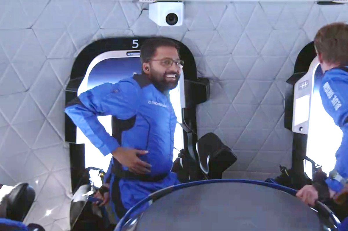 Blue Origin : Gopichand Thotakura becomes first Indian space tourist6