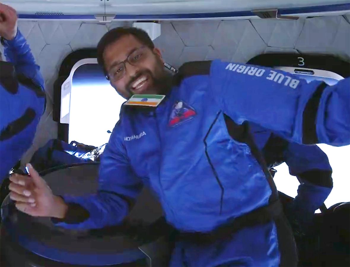 Blue Origin : Gopichand Thotakura becomes first Indian space tourist7