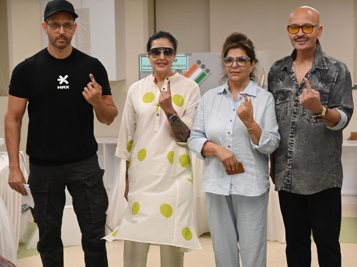 Lok Sabha Elections 2024 Celebrities Cast Their Votes In Mumbai Photos Viral12