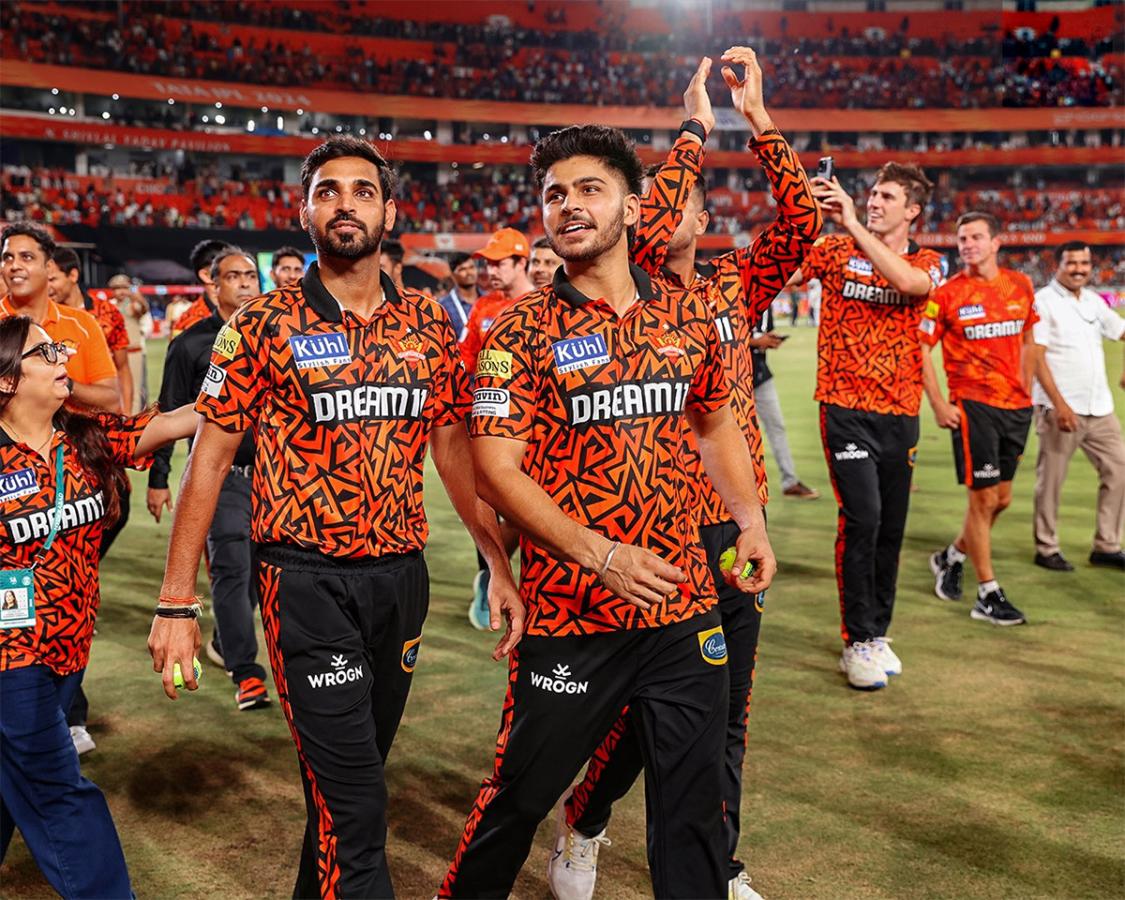 SRH Team playoff celebration at uppal stadium5