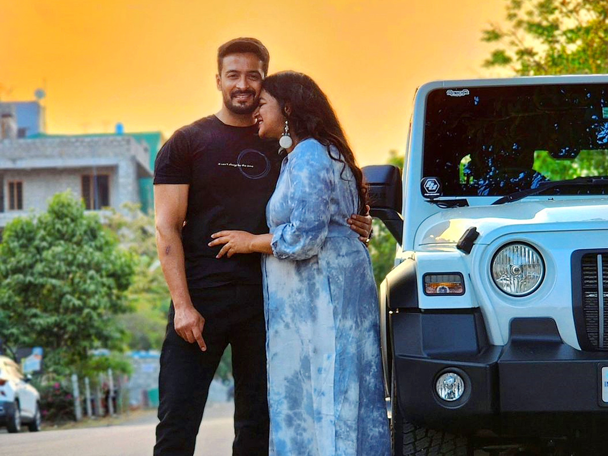 Kannada actors Darshak Gowda and Shilpa Ravi welcome baby boy Photos17