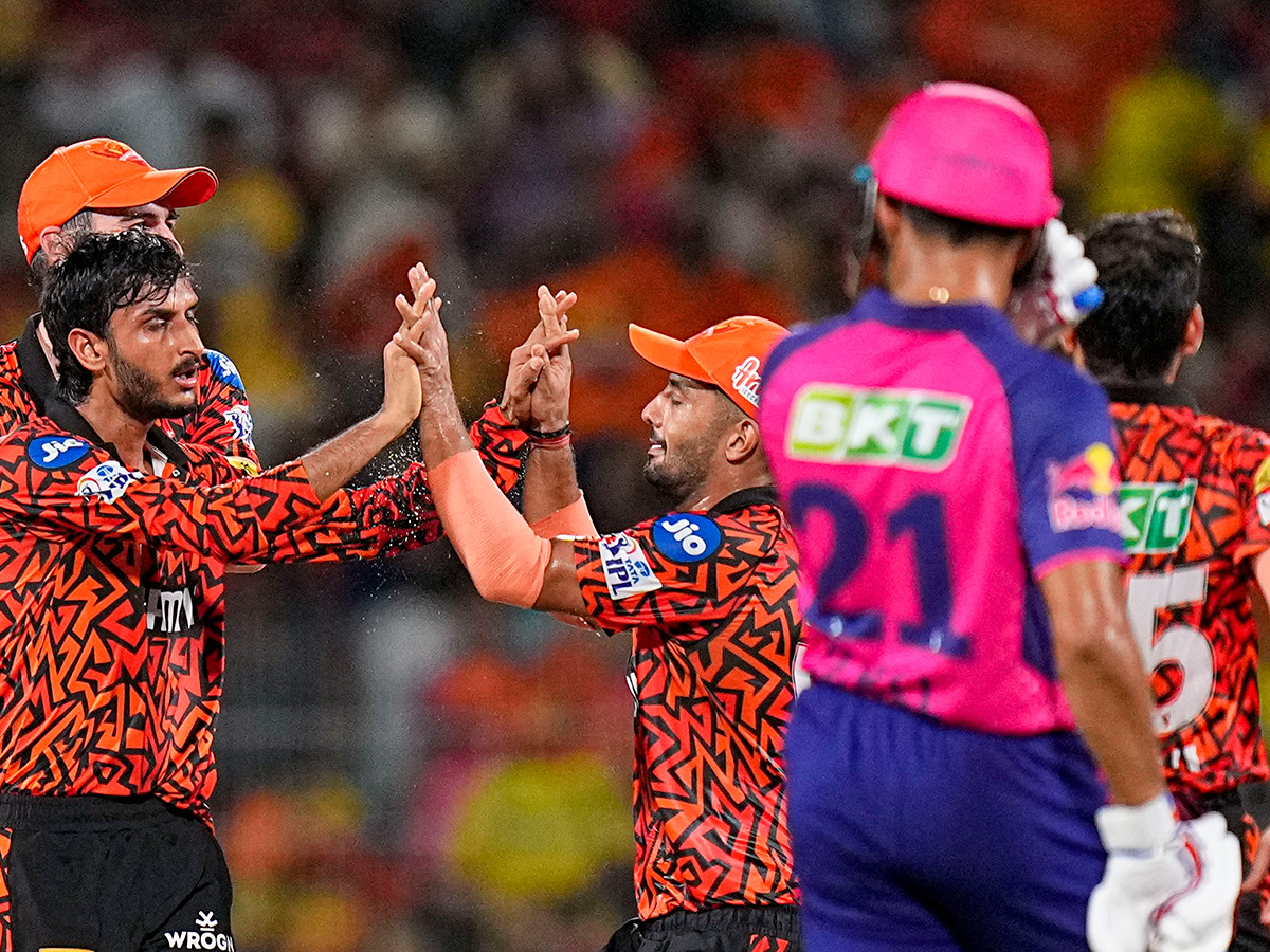 IPL Qualifier 2 cricket match between Rajasthan Royals and Sunrisers Hyderabad22