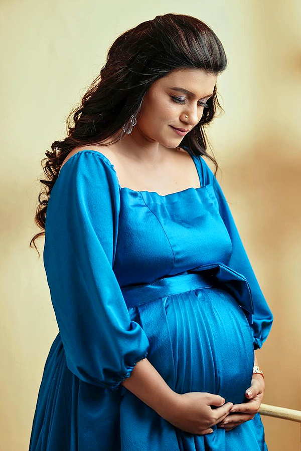 Serial Actress Sridevi Ashok Blessed With Baby Girl Photos14