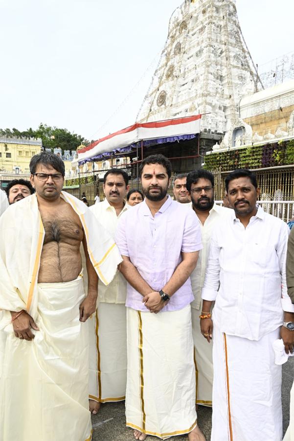 Vishwak Sen and Team Visited Tirumala Tirupati: Photos6