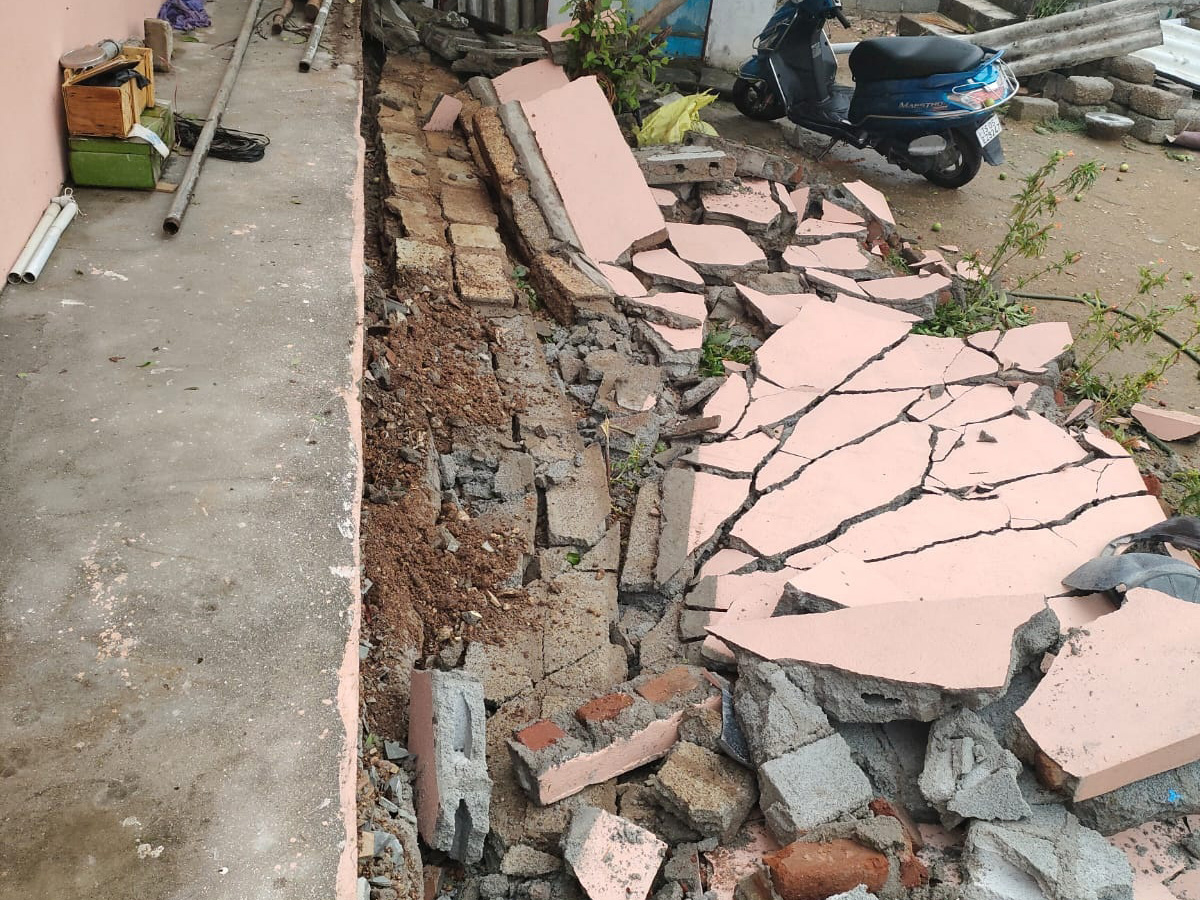 Rain and Gusty Winds In Telangana: Photos11