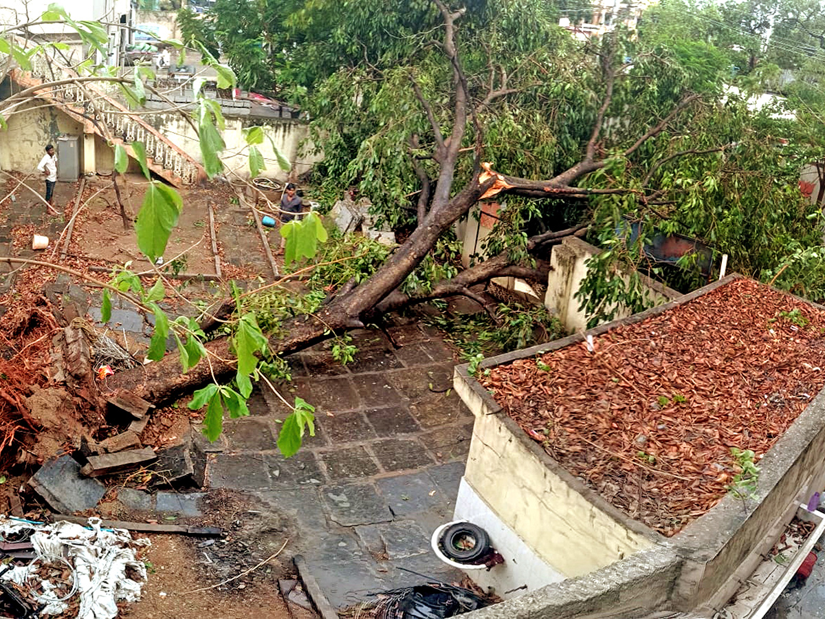 Rain and Gusty Winds In Telangana: Photos15