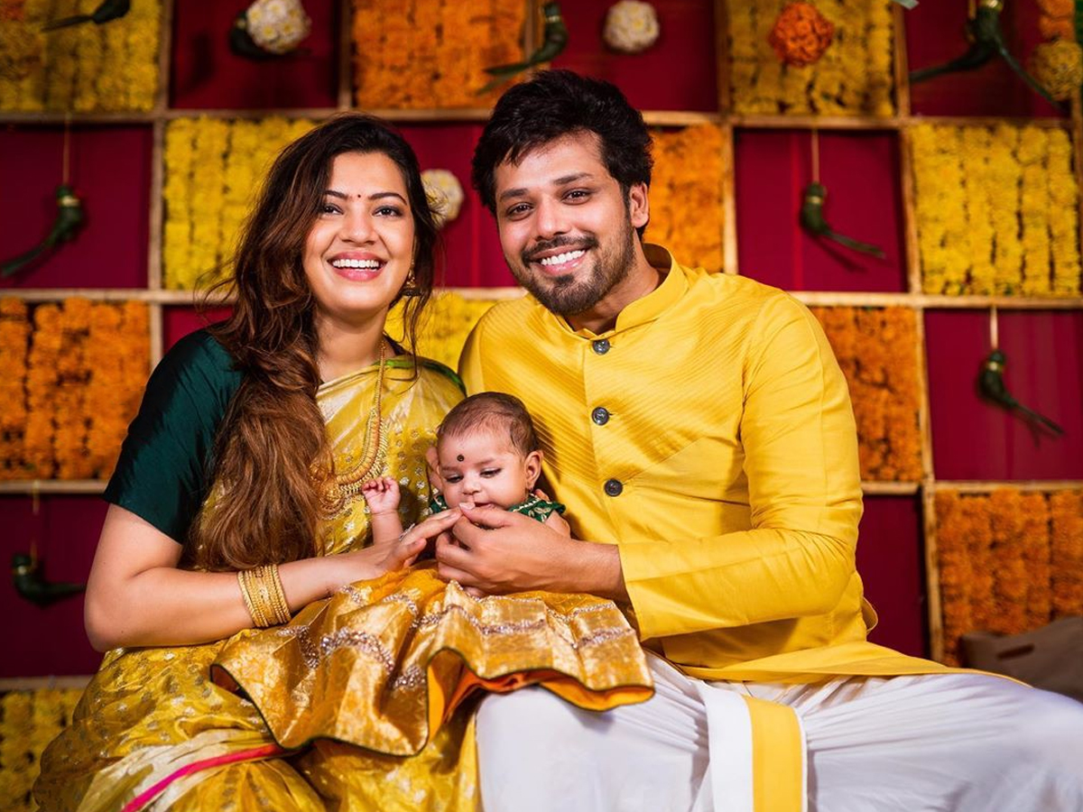 Singer Geetha Madhuri Daughter Dakshayani Prakruthis Adorable Photos13