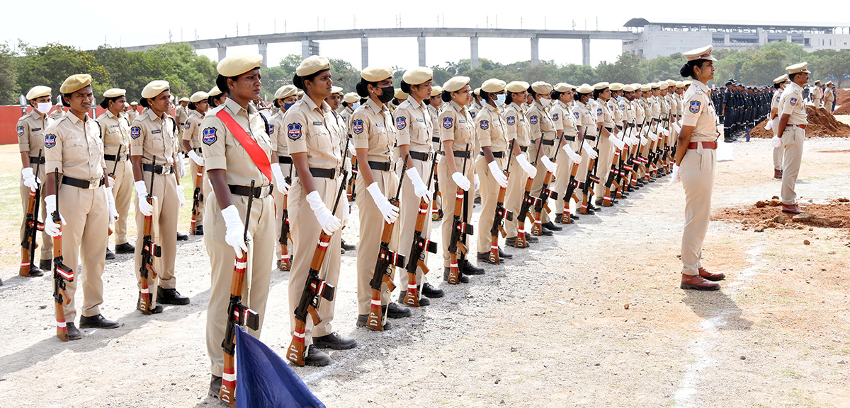 Police Rehearsal In Secunderabad Parade Ground For Telangana Formation Day Celebrations10