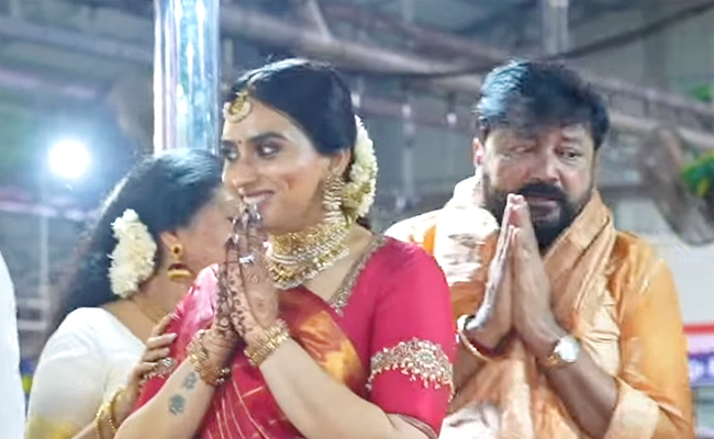 Actor Jayaram Daughter Malavika Wedding Photos3