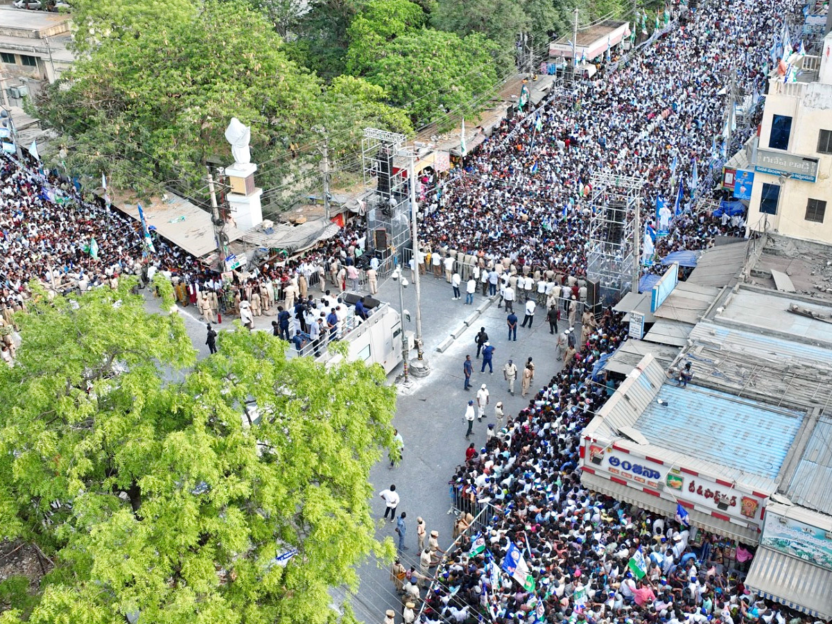 CM YS Jagan Public Meeting At Kanigiri Prakasam Dist Photos3