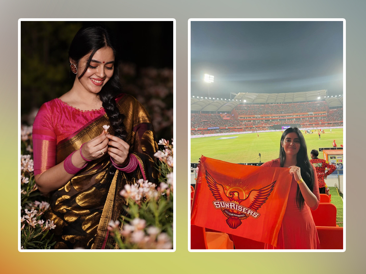 Actress Kushitha Kallapu Celebrations On IPL 2024 SRH Win Photos Viral1