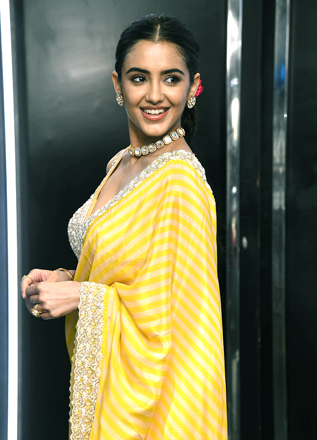 Actress Malvika Sharma Latest Pics In Yellow Saree22