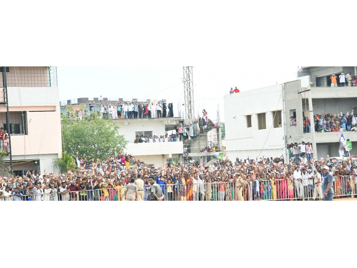 AP CM YS Jagan Public Meeting at Palamaneru Chittoor District Photos19