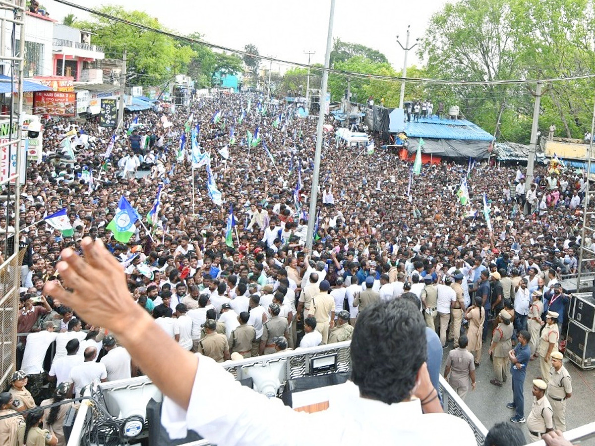 AP CM YS Jagan Public Meeting at Palamaneru Chittoor District Photos8