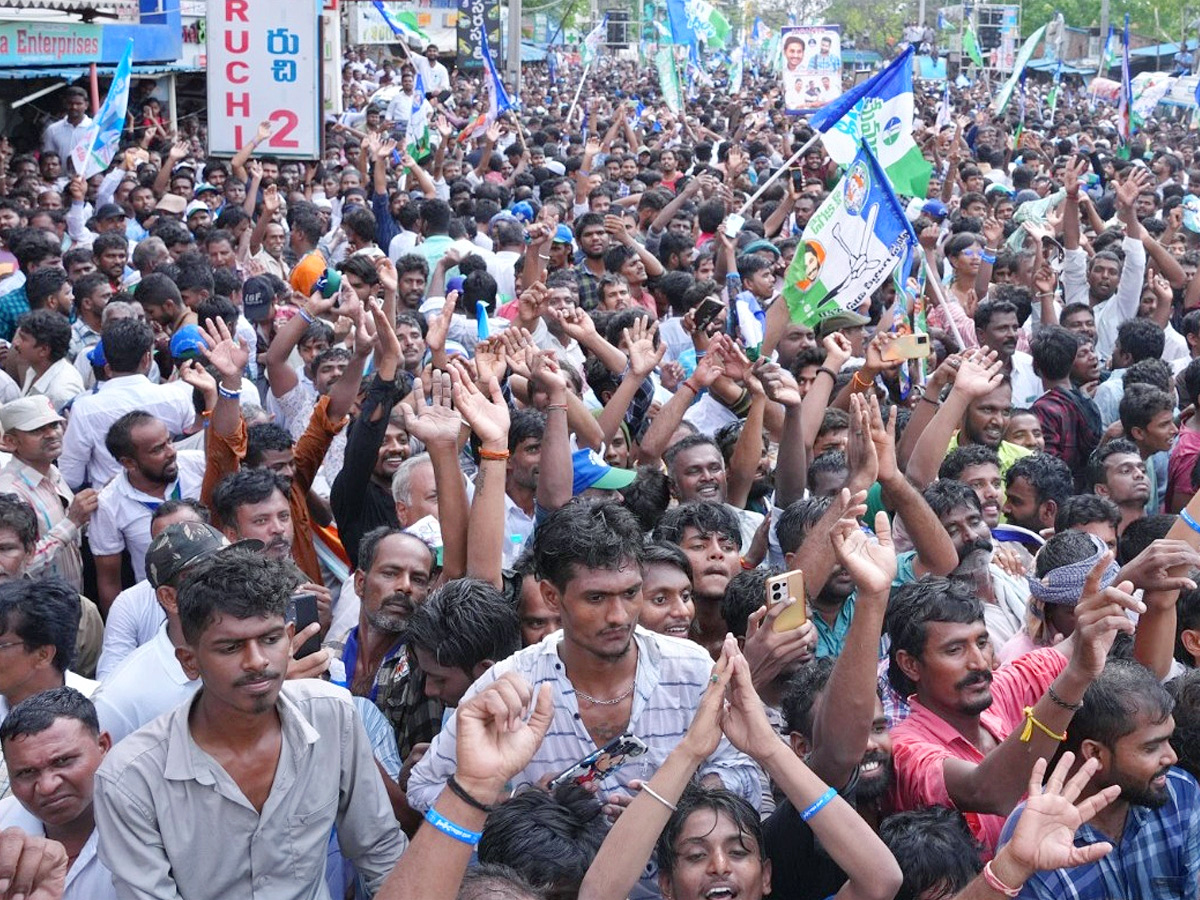 AP CM YS Jagan Public Meeting at Palamaneru Chittoor District Photos9