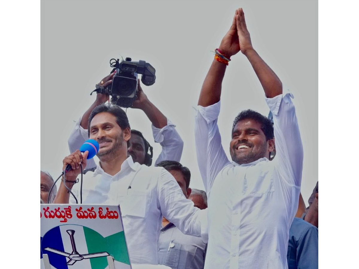 AP CM YS Jagan Public Meeting at Palamaneru Chittoor District Photos13