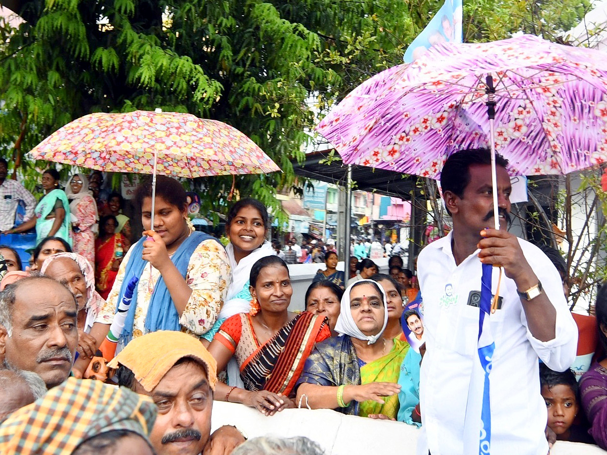 AP CM YS Jagan Public Meeting at Palamaneru Chittoor District Photos15