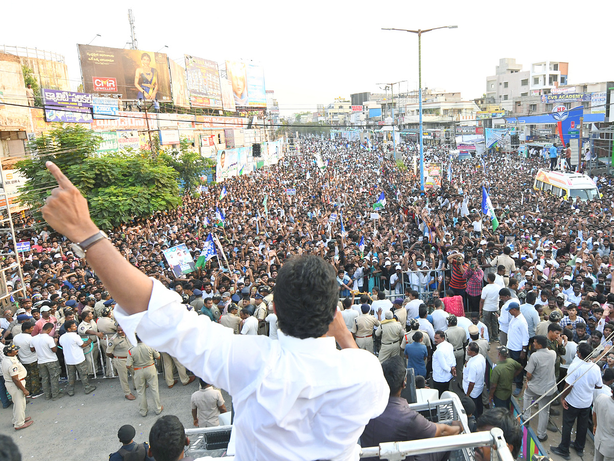 AP CM YS Jagan Public Meeting at Nellore Photos9